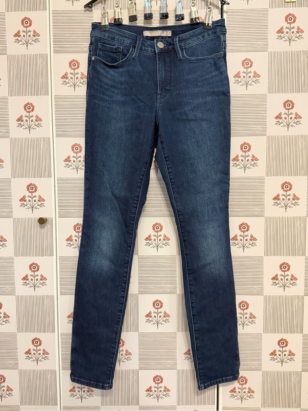 Athleta Women's Dark Blue Skinny Jeans size 6/28